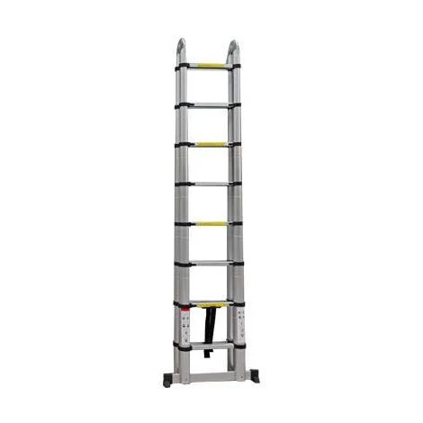 Varan Motors - DLT708B Echelle Télescopique Multi-fonctions En Alu De 5.00m, 16 échelons – Image 5