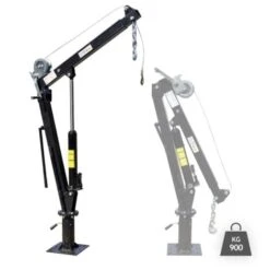 Grue De Levage Pick Up Capacité De 900 Kg & Treuil Charger Décharger Socle Solide