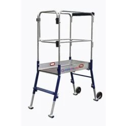 Echelle Gazelle Réglable à 3 Hauteurs De Plateforme: 0.50 - 0.60 - 0.70m - 40072