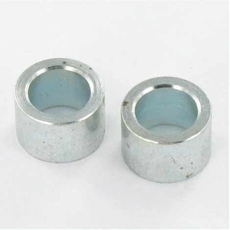 Entretoise Lisse 12X8 Trou 8.2 Acier Zingué Blanc Conditionnement: Unitaire