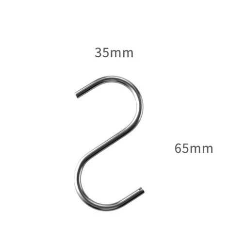 Lot De 20 De Crochets En Forme De S Pour Cuisine, Salle De Bain, Chambre à Coucher Et Bureau – Image 2