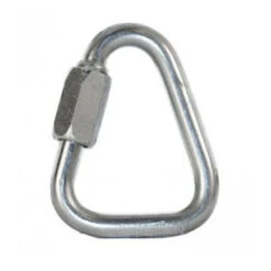 Maillon Rapide Delta Acier Zingué - Ø Mm: 6 - Charge Utile Kg: 250 - Charge Rupture Kg: 1250