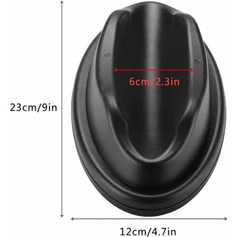 LTS FAFA Roue Avant Vélo Bloc Support, Support Roue Avant Bike Trainer, Riser Roue Avant Vélo, Support De Roue Avant Vélo, Pour L'Entranement Vélo En Salle Et Accessoires Support Vélo Stationnaire (No – Image 3