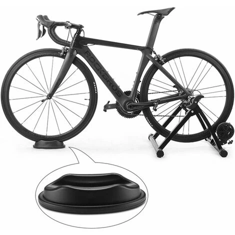 LTS FAFA Roue Avant Vélo Bloc Support, Support Roue Avant Bike Trainer, Riser Roue Avant Vélo, Support De Roue Avant Vélo, Pour L'Entranement Vélo En Salle Et Accessoires Support Vélo Stationnaire (No – Image 5