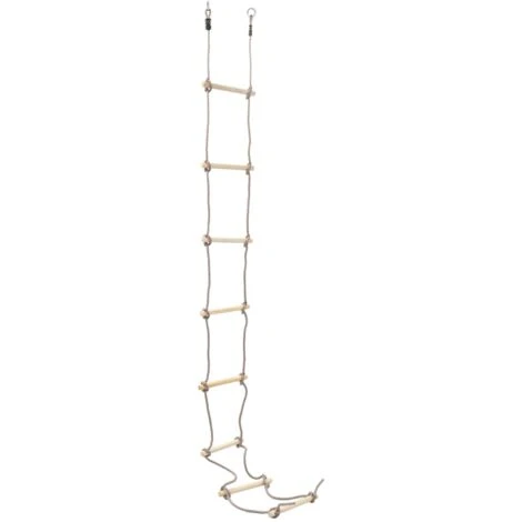 INLIFE Chelle De Corde Pour Enfants 290 Cm Bois