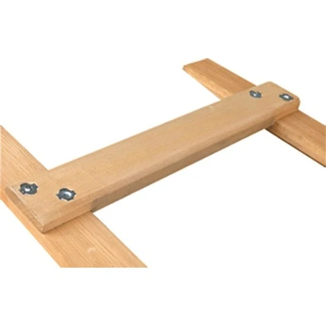 Outifrance Echelle De Couvreur RenforcĂ©e En Bois Pro 4 M â Image 2