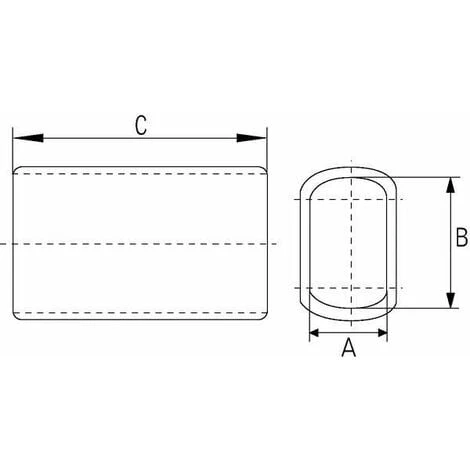 10x Manchon à Sertir 5mm Aluminium Pour Câble Acier Armature Raccord Connecteur Réparation Serre – Image 2