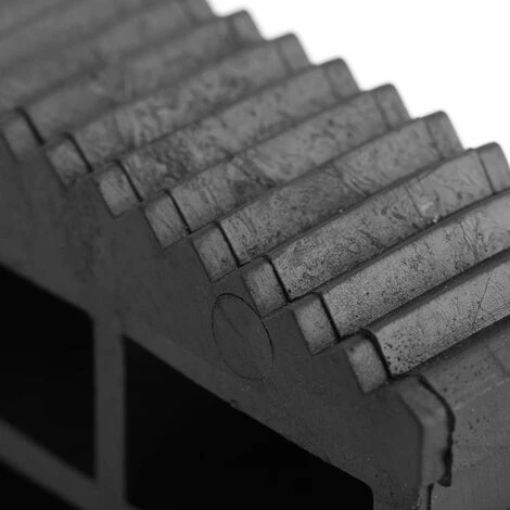 Lot De 2 Pieds D'escalier Universels En Caoutchouc, Pied D'échelle Antidérapant Pieds De Rechange Pour Echelle Pieds De Sécurité Durable Noir – Image 5
