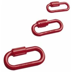 5 Maillon Rapide Polyamide D 8 Rouge 223
