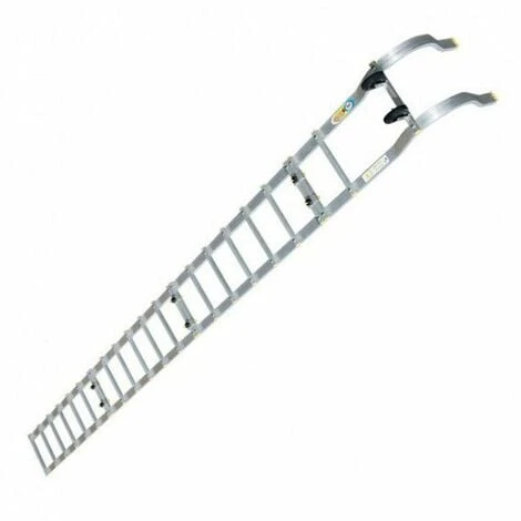 Echelle De Toit 7.10m Avec Crochet (4 échelles 1.55m + 1 Crochet) - ECHTOIT/710-E25