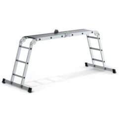 MOD Echelle Modulable En Aluminium 4x3 Avec Plateforme