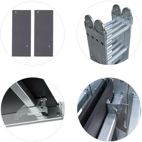 MOD Echelle Modulable En Aluminium 4x3 Avec Plateforme – Image 5