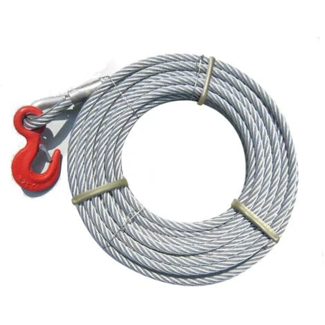 Varan Motors - Hoh3200 Tire-fort, Tire-câble Manuel, Treuil De Halage à Levier 3200Kg + Câble 20 Mètres ø16mm – Image 2