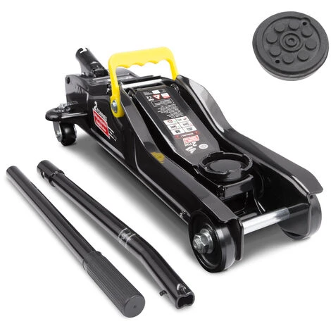 Cric Hydraulique Capacité 2 Tonnes Avec Valise Et Patins En Caoutchouc Inclus Levée De 85 à 330mm Cric De Levage Voiture Véhicules – Image 5