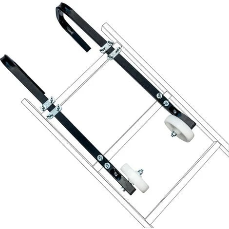 Crochets De Faitage Pour échelle De Toit Safein, Adaptateur De Toit Garantie 5 Ans, Crochet De Faîtière Acier - Hostrom – Image 5