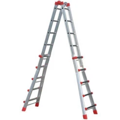 HAILO Echelle Multifonction Télescopique ProfiStep® Multi - 4 X 5 échelons - 4,70m