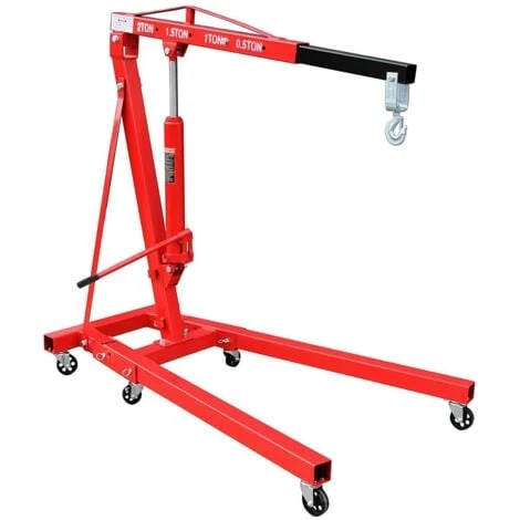 Grue Pliable Pour Moteurs Grue De Levage Chèvre D'atelier Lève-moteur Hydralique