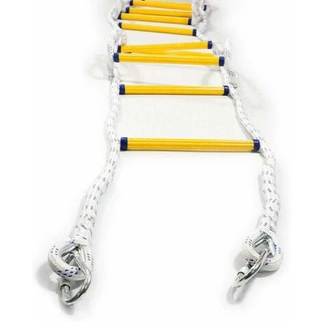 5 M Avec Mousqueton, Charge Maximale 450 Kg – évacuation D'urgence Par Fenêtre, évacuation Du Balcon (2e étage, 5 M) – Image 3