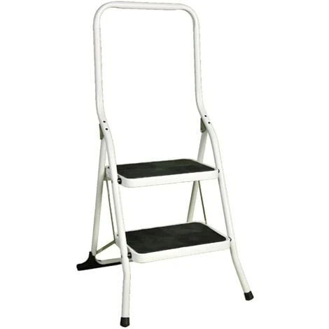 Marchepied Acier 2 Marches Larges Sécurité