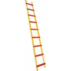 Centaure Echelle De Toit Bois - Ecartement 33 Cm - Lg 4m00