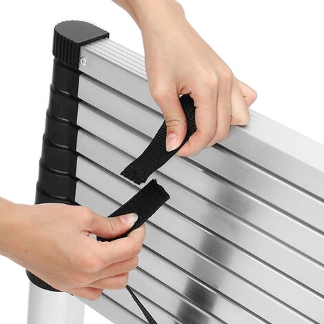 AUFUN Échelle Télescopique Télescopique En Aluminium 2,6 M – Image 3