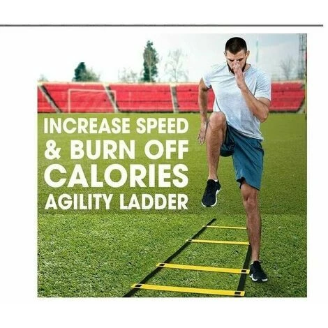 LDHBDS Speed Échelle D'agilité Avec Sac De Transport – M 8 Barreau – Image 4