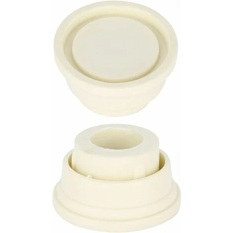 Pare-chocs En Caoutchouc Pour échelle De Piscine, Remplacement Sûr De 2 Pièces Pour échelle De Piscine, Facile à Installer, Fabrication Exquise, Ensemble De Pare-chocs Pour échelle De Piscine (blanc) – Image 4