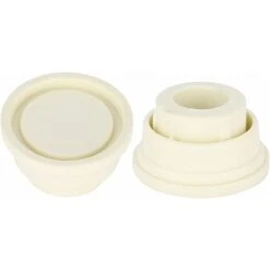 Pare-chocs En Caoutchouc Pour échelle De Piscine, Remplacement Sûr De 2 Pièces Pour échelle De Piscine, Facile à Installer, Fabrication Exquise, Ensemble De Pare-chocs Pour échelle De Piscine (blanc)