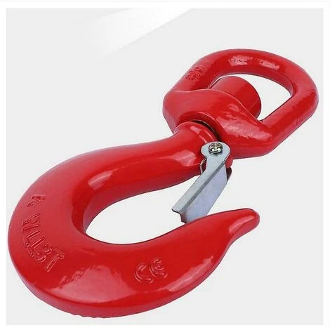 Crochet En Acier Crochet De Sécurité Rotatif Universel Crochet Rotatif Crochet De Chargement Universel à 360 Degrés Grue En Acier Allié G80 – Image 2