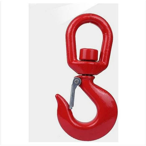 Crochet En Acier Crochet De Sécurité Rotatif Universel Crochet Rotatif Crochet De Chargement Universel à 360 Degrés Grue En Acier Allié G80 – Image 3