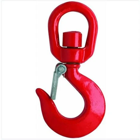 Crochet En Acier Crochet De Sécurité Rotatif Universel Crochet Rotatif Crochet De Chargement Universel à 360 Degrés Grue En Acier Allié G80 – Image 5