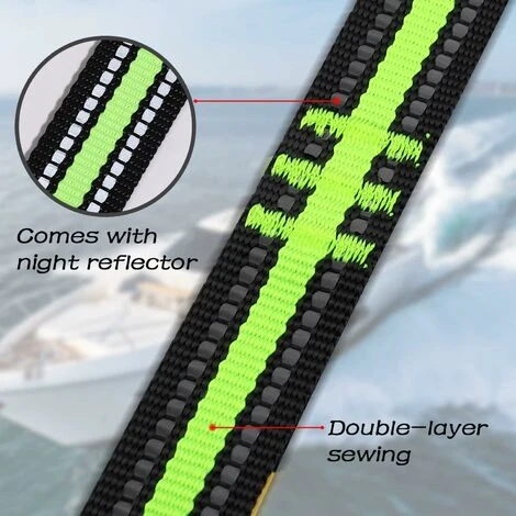 Échelle De Corde De Bateau De 3 étapes, échelle Portative De Corde D'embarquement, échelle D'embarquement De Corde De Pêche, échelle De Bain Marine D'échelle De Corde – Image 5