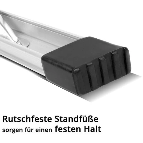 STAHLWERK Mini Plate-forme De Travail MAP-150 ST Avec Une CapacitĂ© De Charge De 150 Kg Et Une Hauteur De 48 Cm, Plate-forme De Travail En Aluminium / Marche De Montage / Marchepied Pliant / Escabeau A â Image 3