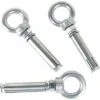 Anneau De Levage　Boulons à Expansion M6 X 70mm Manchon En Acier Boulon à œil 304 Inoxydable Expansion Du Béton Ancrage Vis à Oeil Chevilles Boulons 5-Pack