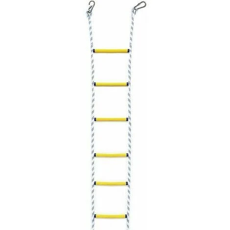 5 M Avec Mousqueton, Charge Maximale 450 Kg – Évacuation D'Urgence Par La Fenêtre, Évacuation Depuis Le Balcon (2E Étage, 5 M) – Image 2