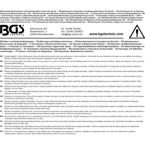 Support Moteur Bgs Technic 450 Kg – Image 2