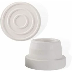 Pare-Chocs En Caoutchouc Pour échelle De Piscine, Ensemble De Deux Pare-Chocs D'échelle Blancs Pour échelles De Piscine