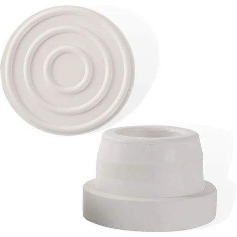 Pare-Chocs En Caoutchouc Pour échelle De Piscine, Ensemble De Deux Pare-Chocs D'échelle Blancs Pour échelles De Piscine