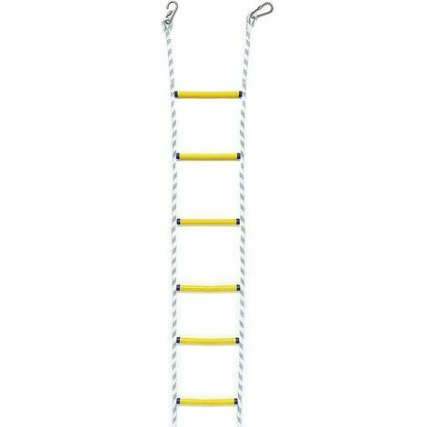 5 M With Carabiner, Maximum Load 450 Kg â Emergency Escape Through Window, Escape From Balcony (2nd Floor, 5 M) â Image 2