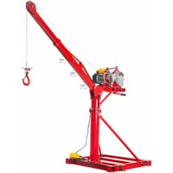 Grue Mobile 500 Kg Avec Treuil électrique 230 V MW-Tools BK500