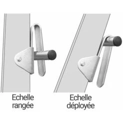 Paire De Crochets LongsFixation Et Rangement - FE-010/2